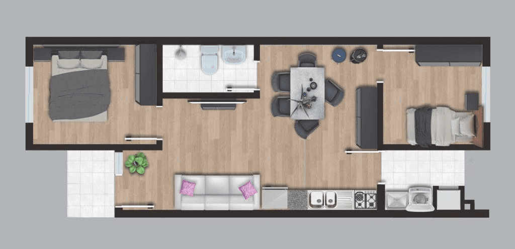 Foto do imóvel Apartamento no bairro Barnabé - Gravataí